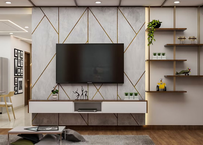 floor-to-ceiling-shelves-tv-showcase